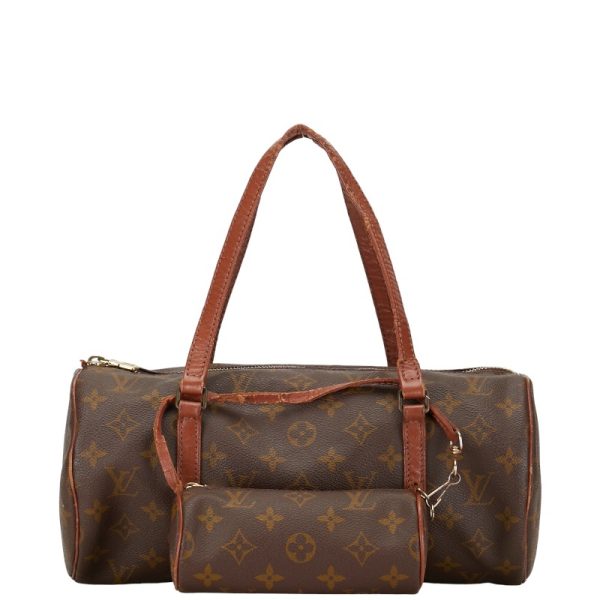 1 0153039 1 Louis Vuitton Monogram Papillon 30 Handbag M51365 Brown