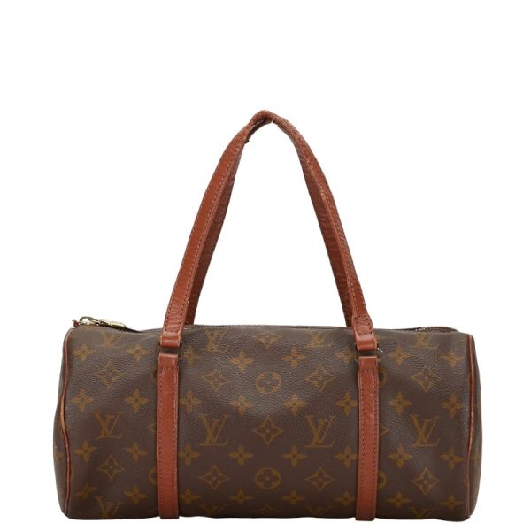 1 0153039 2 Louis Vuitton Monogram Papillon 30 Handbag M51365 Brown