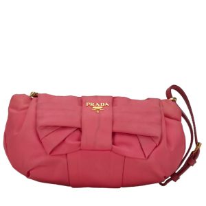 1 0153047 1 Gucci Bamboo Backpack Mini Rucksack Suede Leather Red