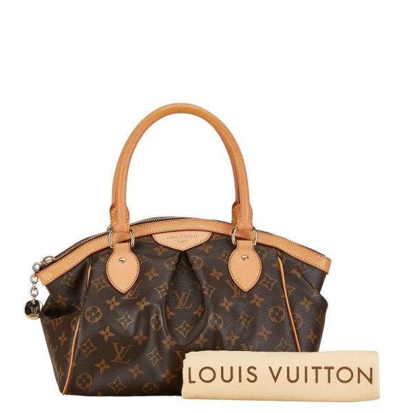 1 0153395 10 Louis Vuitton Monogram Tivoli PM Handbag Brown