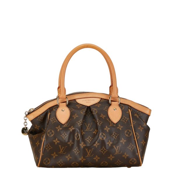 1 0153395 3 Louis Vuitton Monogram Tivoli PM Handbag Brown