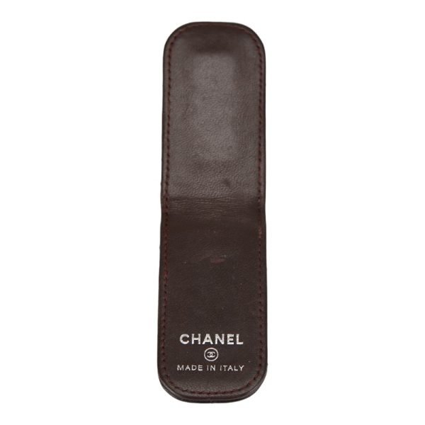 1 0153452 3 CHANEL Cocomark Matelasse Money Clip Black Leather