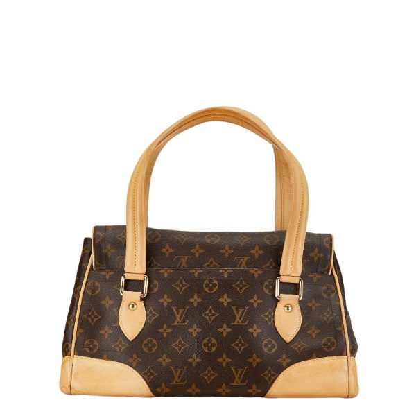 1 0153526 3 Louis Vuitton Monogram Beverly GM Shoulder Bag Brown