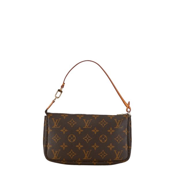 1 0153539 3 Louis Vuitton Monogram Pochette Accessoire M51980 Brown