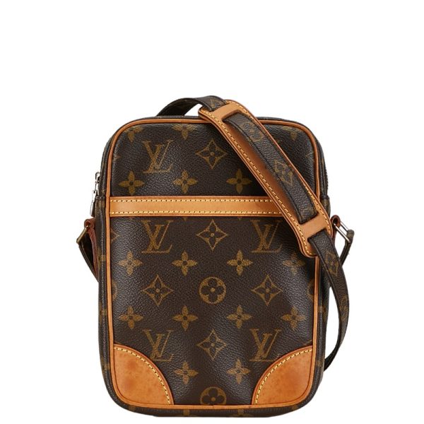 1 0153562 1 Louis Vuitton Monogram Danube Shoulder Bag M45266 Brown