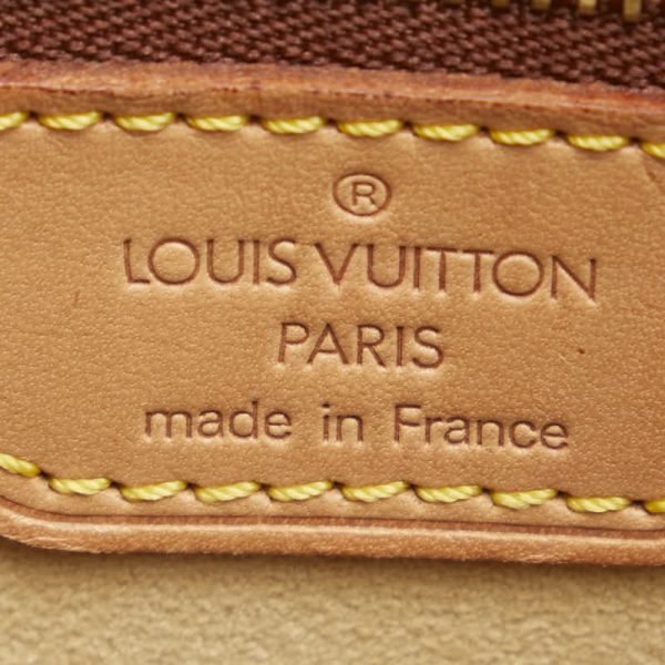 1 0153660 8 Louis Vuitton Monogram Looping GM Shoulder Bag M51145 Brown