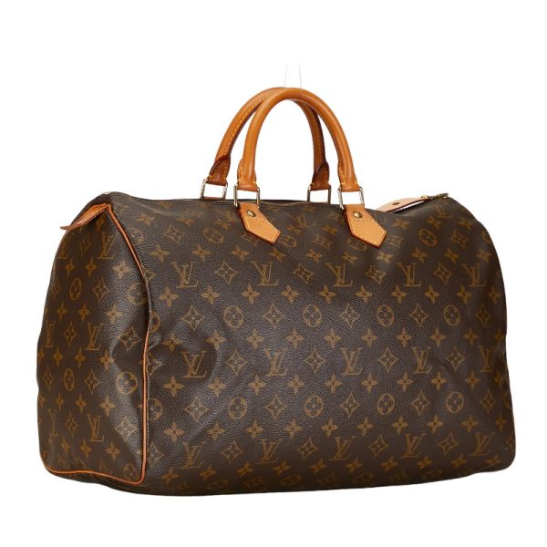 1 0153674 2 Louis Vuitton Monogram Speedy 40 Bag M41522 Brown