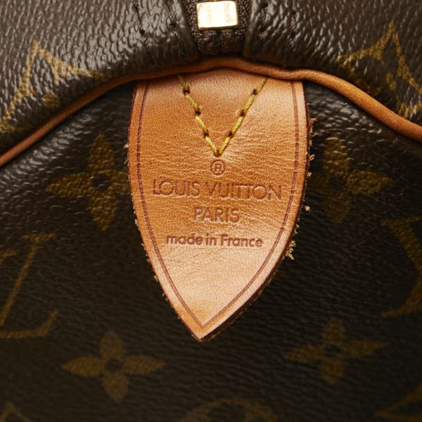 1 0153674 8 Louis Vuitton Monogram Speedy 40 Bag M41522 Brown