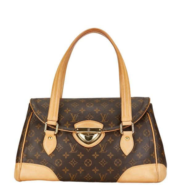 1 0153677 1 Louis Vuitton Monogram Beverly GM M40120 Brown