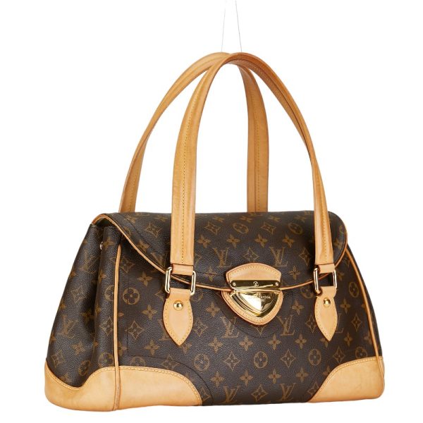 1 0153677 2 Louis Vuitton Monogram Beverly GM M40120 Brown