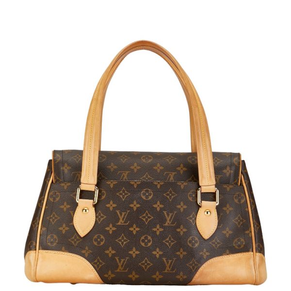 1 0153677 3 Louis Vuitton Monogram Beverly GM M40120 Brown