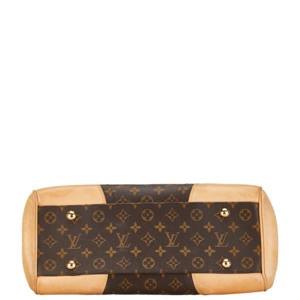 1 0153677 4 Louis Vuitton Monogram Beverly GM M40120 Brown