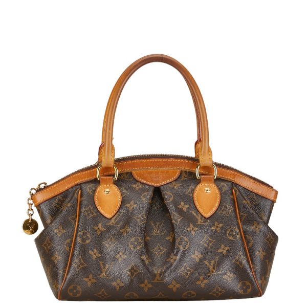 1 0153683 1 Louis Vuitton Monogram Tivoli PM Handbag M40143 Brown