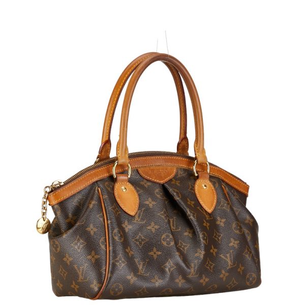 1 0153683 2 Louis Vuitton Monogram Tivoli PM Handbag M40143 Brown