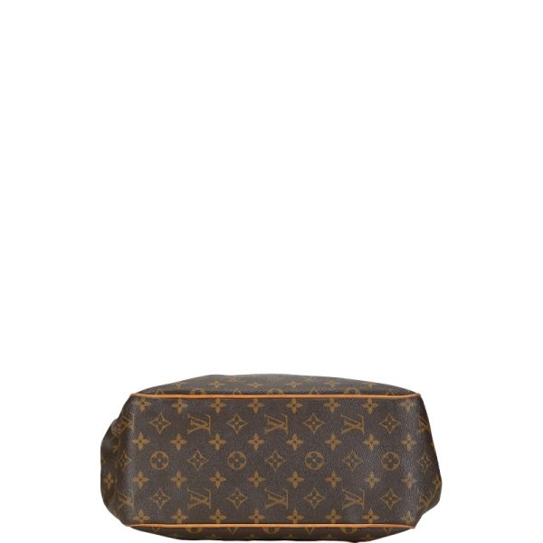 1 0153701 4 Louis Vuitton Monogram Batignolles Shoulder Bag M51154 Brown