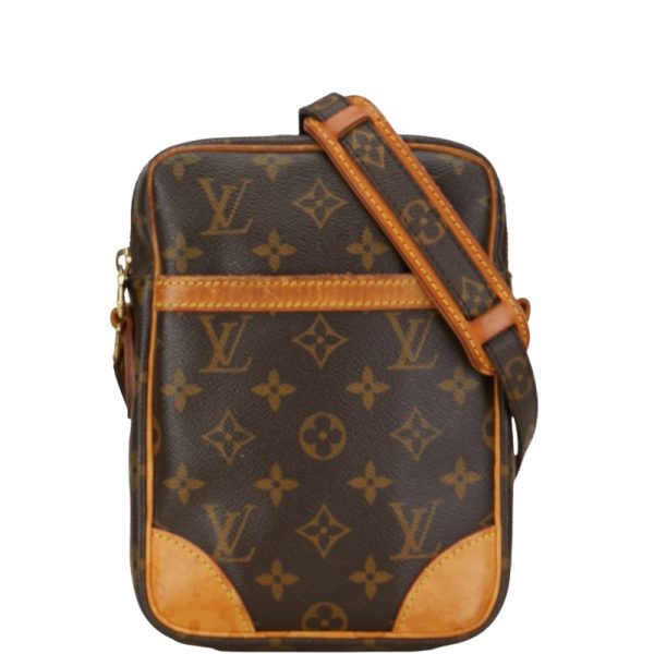 1 0154749 1 Louis Vuitton Monogram Danube Shoulder Bag M45266 Brown