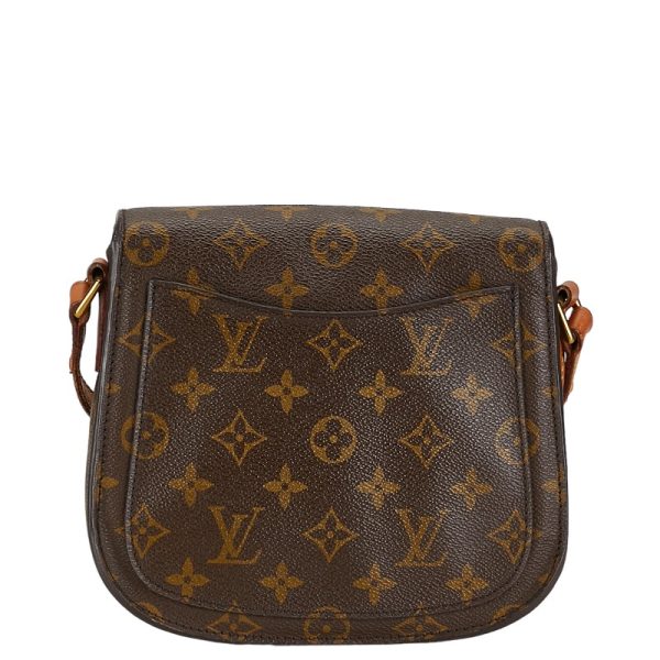 1 0154752 3 Louis Vuitton Saint Cloud MM Shoulder Bag M51243 Brown