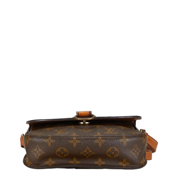 1 0154752 4 Louis Vuitton Saint Cloud MM Shoulder Bag M51243 Brown