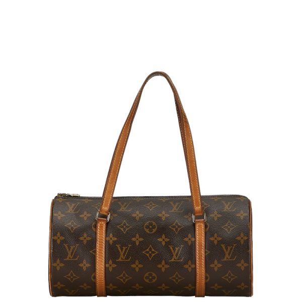 1 0154793 1 Louis Vuitton Monogram Papillon 30 Handbag M51385 Brown