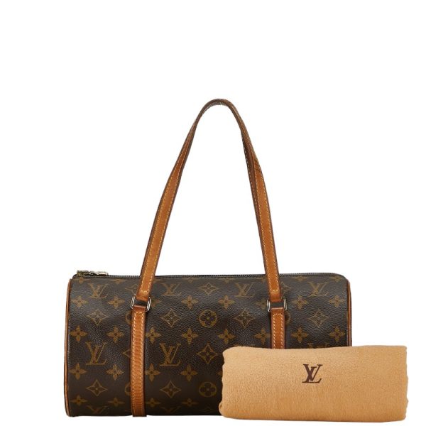 1 0154793 10 Louis Vuitton Monogram Papillon 30 Handbag M51385 Brown