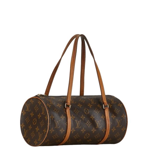 1 0154793 2 Louis Vuitton Monogram Papillon 30 Handbag M51385 Brown