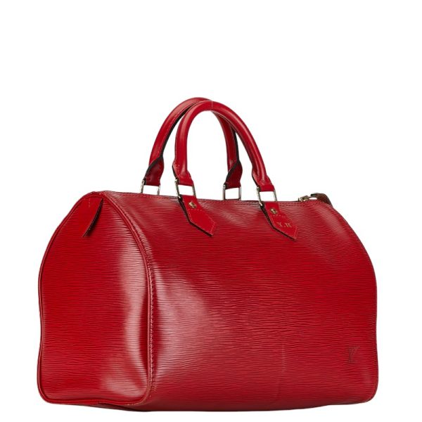 1 0154801 2 Louis Vuitton Epi Speedy 30 Mini M43007 Castilian Red