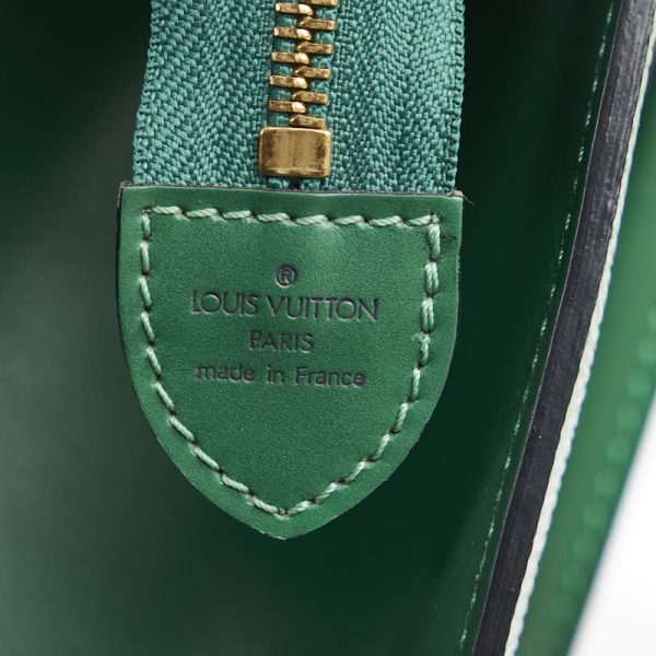 1 0155502 11 Louis Vuitton Epi Riviera Handbag M48184 Borneo Green Leather