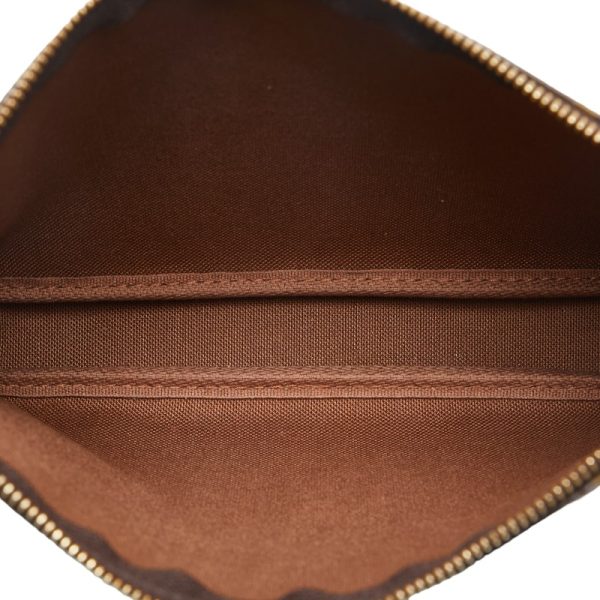 1 0155509 6 Louis Vuitton Pochette Accessory Pouch M51980 Brown