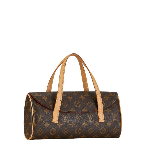 1 0155510 2 Louis Vuitton Monogram Sonatine M51902 Brown Leather