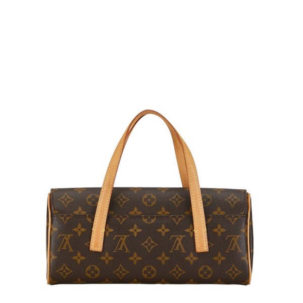 1 0155510 3 Louis Vuitton Monogram Sonatine M51902 Brown Leather