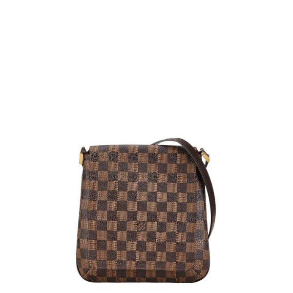 1 0155511 1 Louis Vuitton Damier Musette Salsa Long Shoulder Bag N51300 Brown