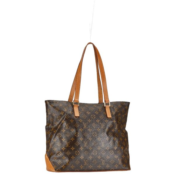 1 0155539 2 Louis Vuitton Monogram Cabas Mezzo Shoulder Bag M51151 Brown