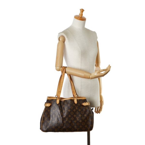 1 0155542 11 Louis Vuitton Monogram Batignolles Oriental Tote M51154 Brown