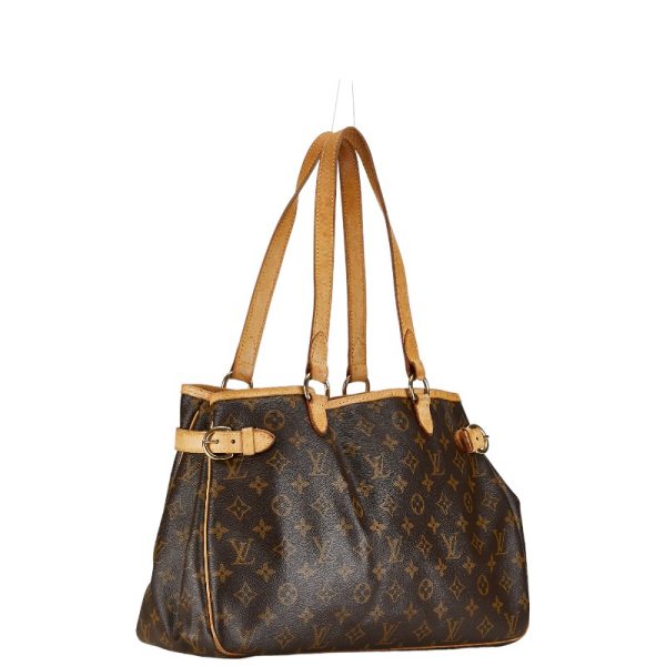 1 0155542 2 Louis Vuitton Monogram Batignolles Oriental Tote M51154 Brown