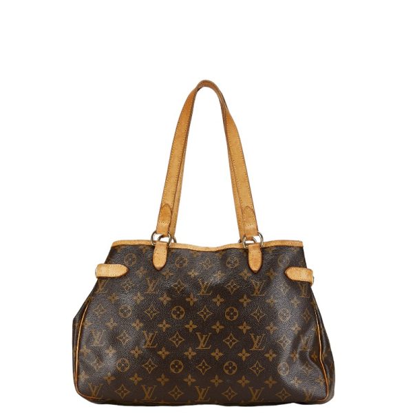 1 0155542 3 Louis Vuitton Monogram Batignolles Oriental Tote M51154 Brown