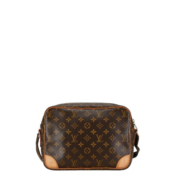 1 0155654 3 Louis Vuitton Monogram Nile Shoulder Bag M45244 Brown