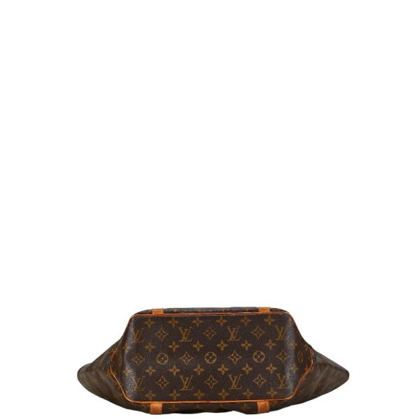 1 0155664 4 Louis Vuitton Monogram Sac Shopping Bag M51108 Brown