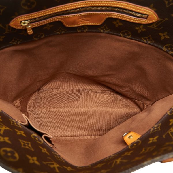 1 0155664 7 Louis Vuitton Monogram Sac Shopping Bag M51108 Brown