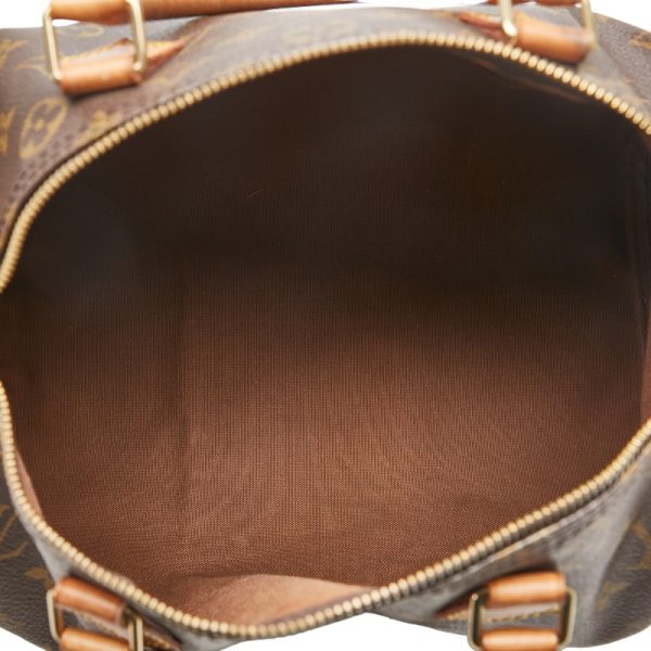 1 0155665 6 Louis Vuitton Monogram Speedy 30 M41526 Brown