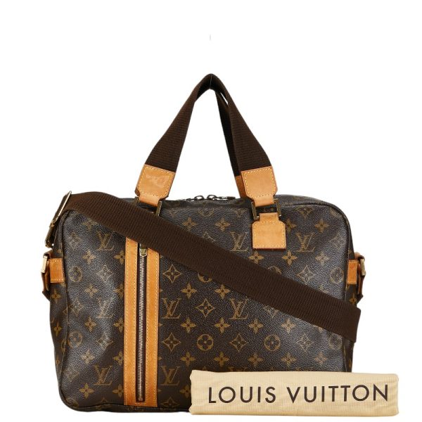 1 0155667 10 Louis Vuitton Monogram Sac Bosfall Shoulder Bag Brown