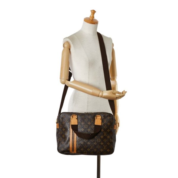 1 0155667 11 Louis Vuitton Monogram Sac Bosfall Shoulder Bag Brown