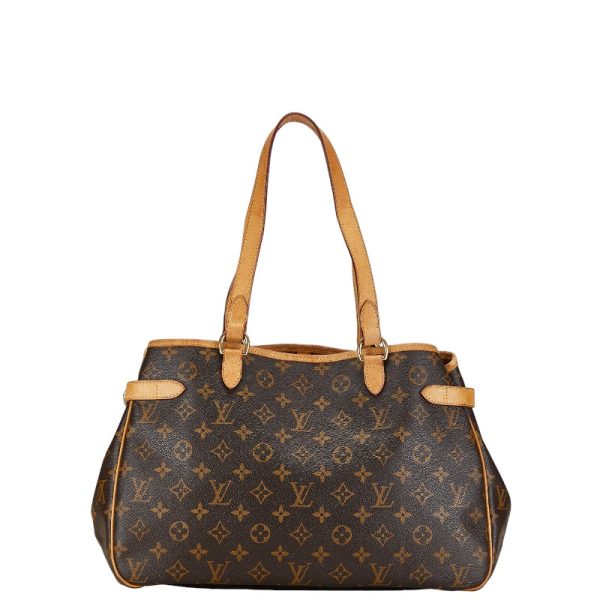 1 0155674 3 Louis Vuitton Monogram Batignolles Oriental Tote Brown