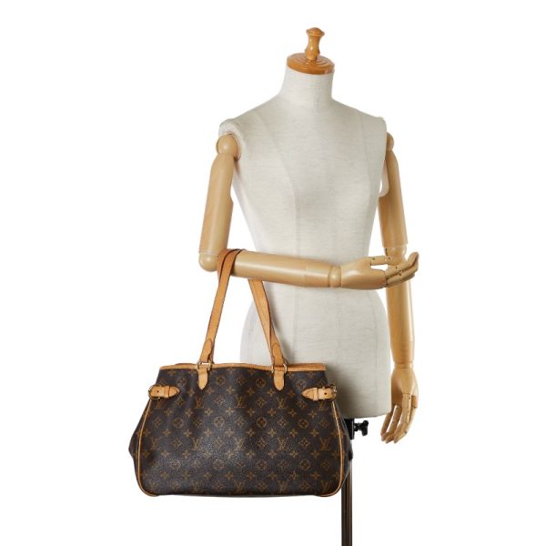 1 0155674 9 Louis Vuitton Monogram Batignolles Oriental Tote Brown