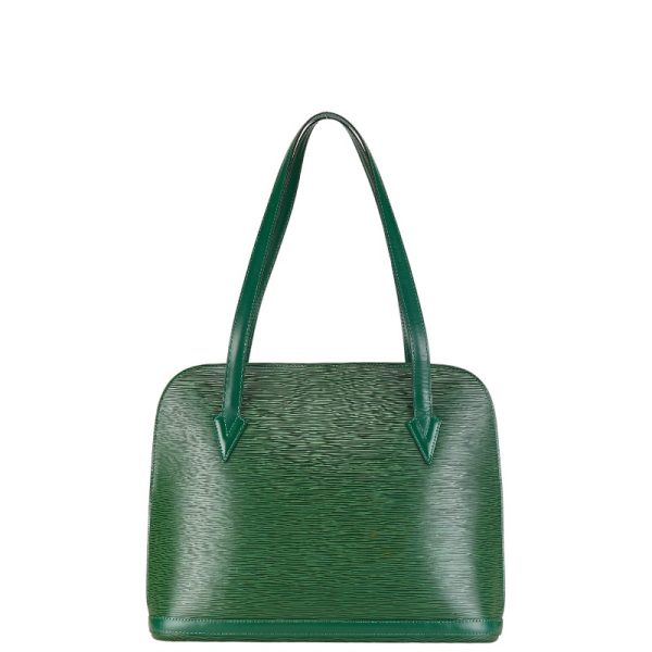 1 0155677 3 Louis Vuitton Epi Russac shoulder bag M52284 Borneo green