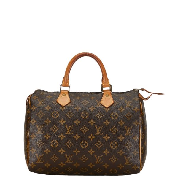 1 0155950 1 Louis Vuitton Monogram Speedy 30 M41526 Brown