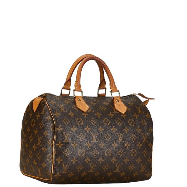 1 0155950 2 Louis Vuitton Monogram Speedy 30 M41526 Brown