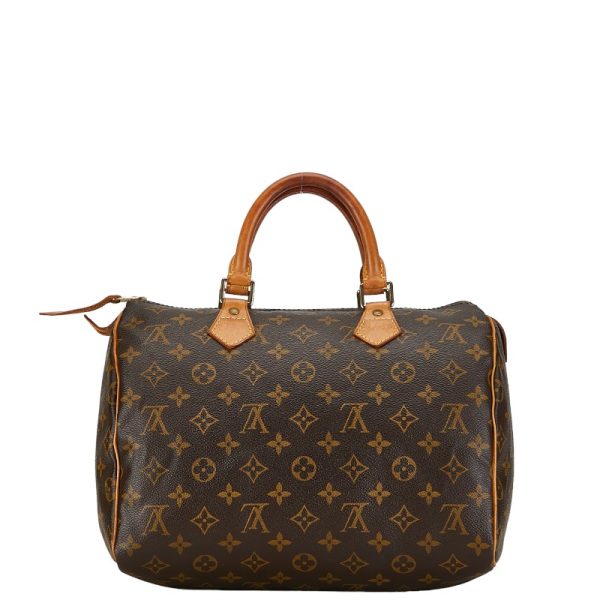 1 0155950 3 Louis Vuitton Monogram Speedy 30 M41526 Brown