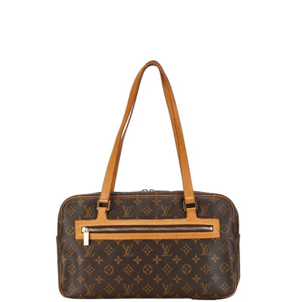 1 0155955 1 Louis Vuitton Monogram City GM Shoulder Bag M51181 Brown