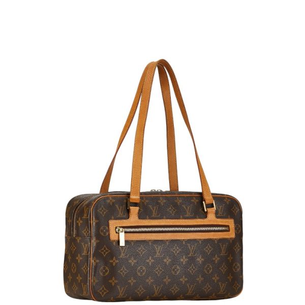 1 0155955 2 Louis Vuitton Monogram City GM Shoulder Bag M51181 Brown