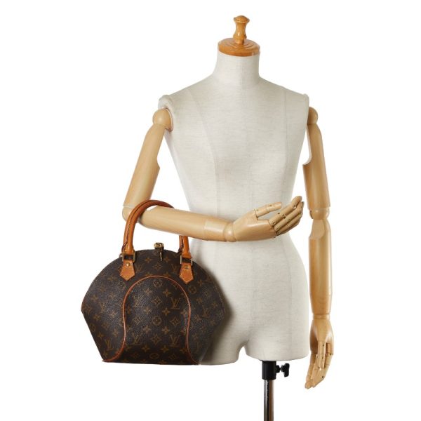 1 0155956 11 Louis Vuitton Monogram Ellipse PM Shoulder Bag Brown